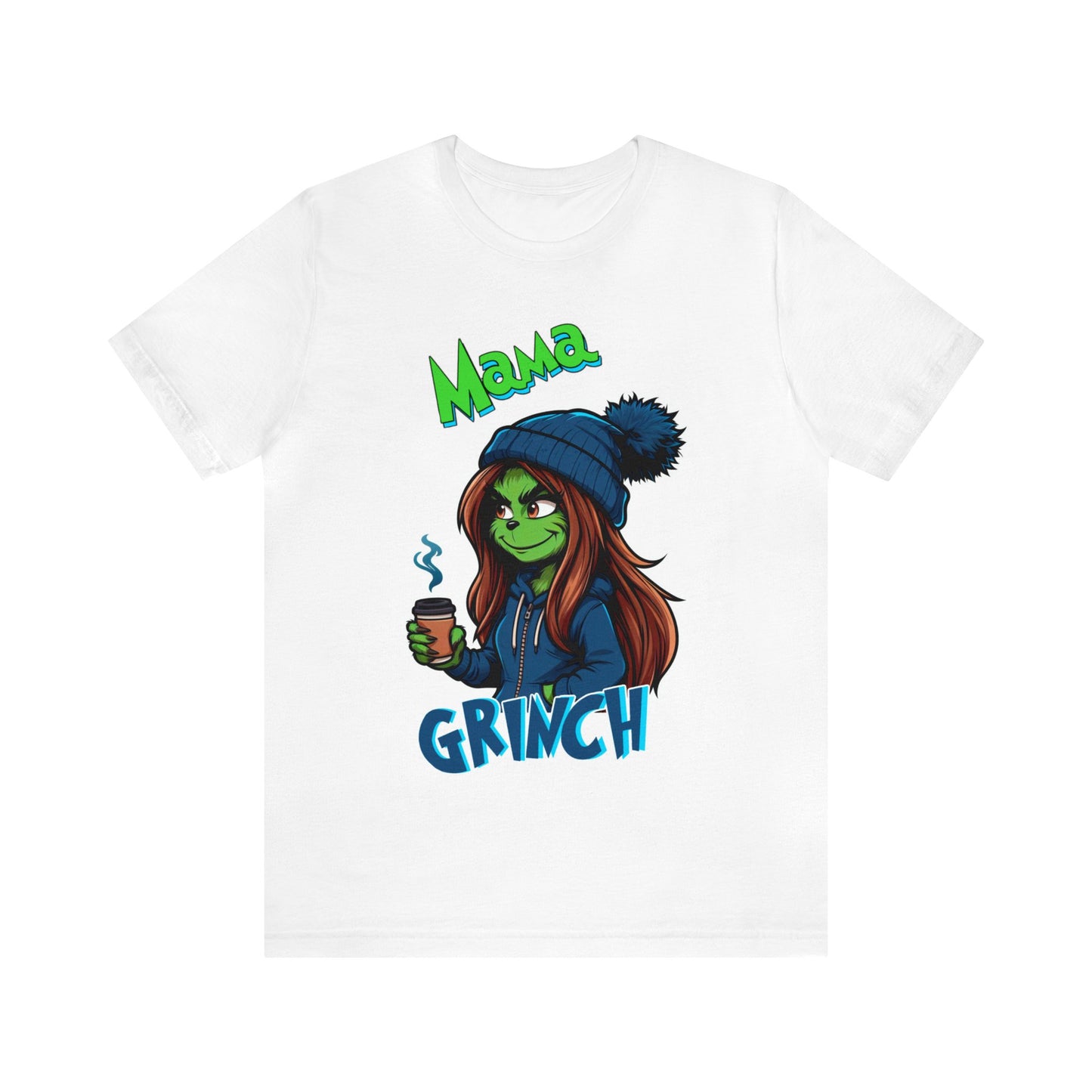 Adult - Mama Grinch Blue design T-Shirt