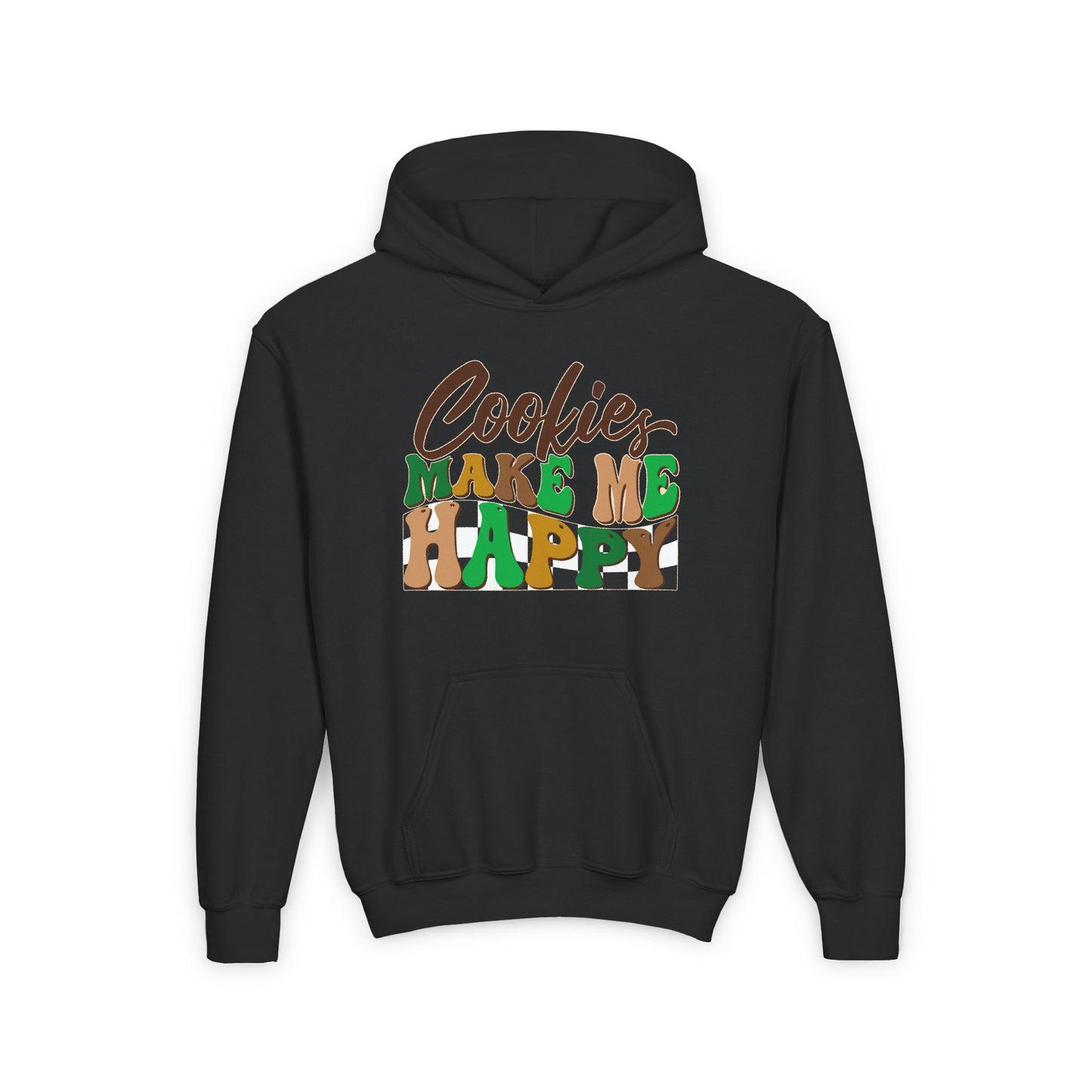 Cookies Make Me Happy - Youth Hooded Sweatshirt