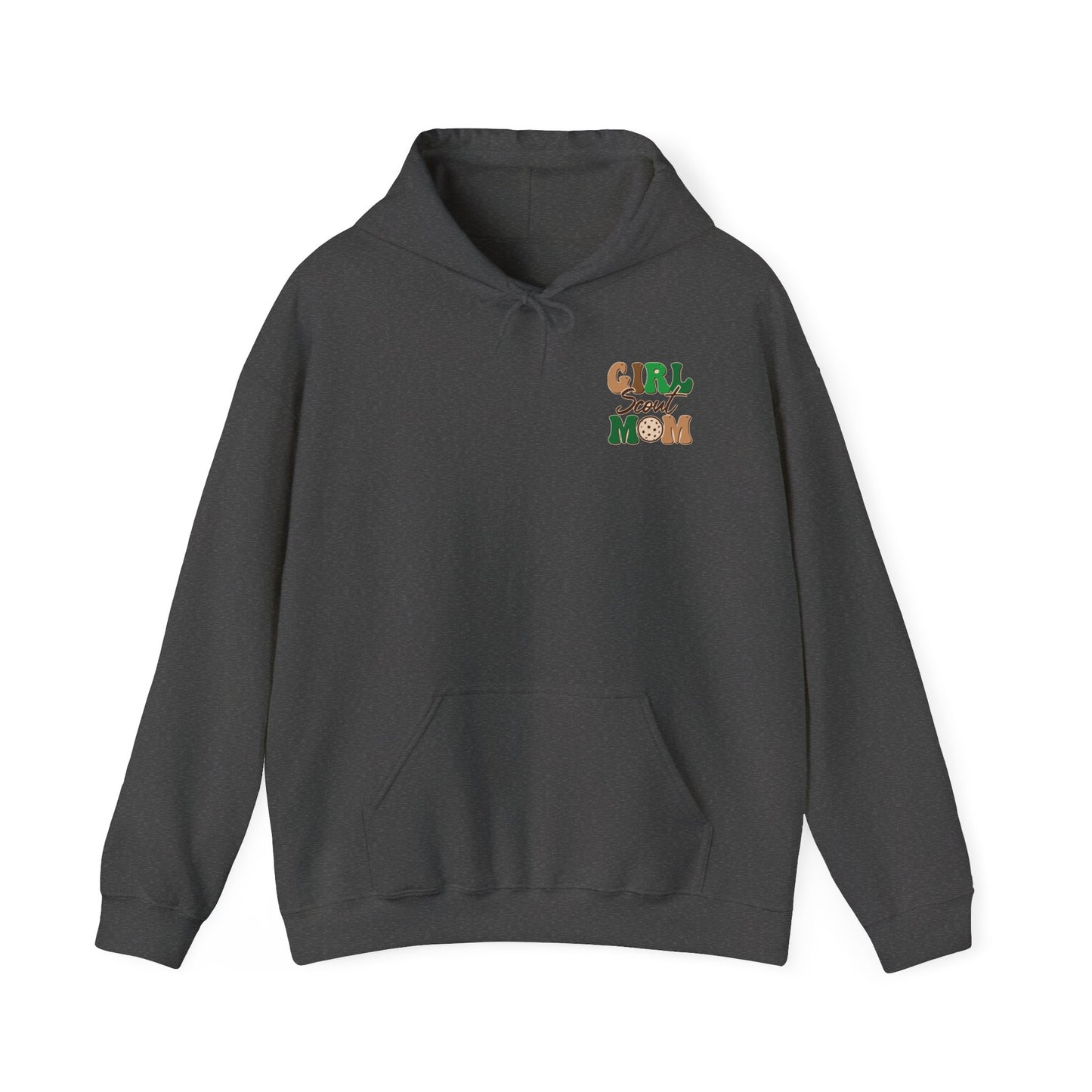 FRONT & BACK DESIGNS ! Girl Scout Mom - Cookie Dealer Security -  Hooded Sweatshirt