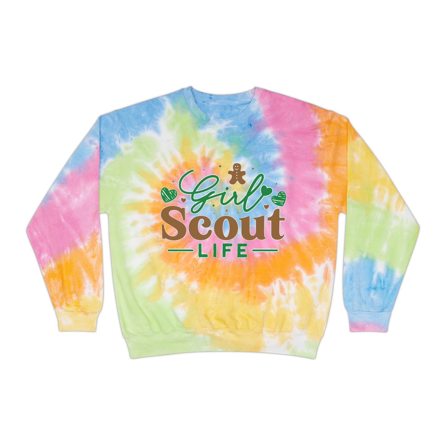 Girl Scout Life - Adult Unisex Tie-Dye Sweatshirt