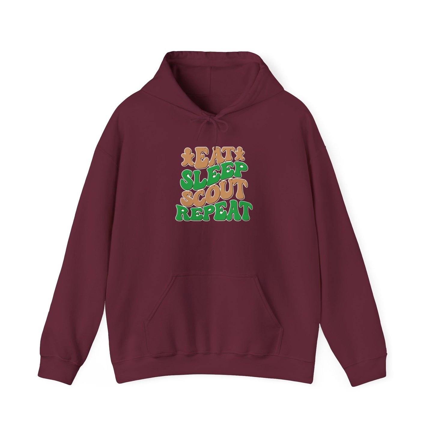 Eat, Sleep, Scout, Repeat - Adult Hooded Sweatshirt