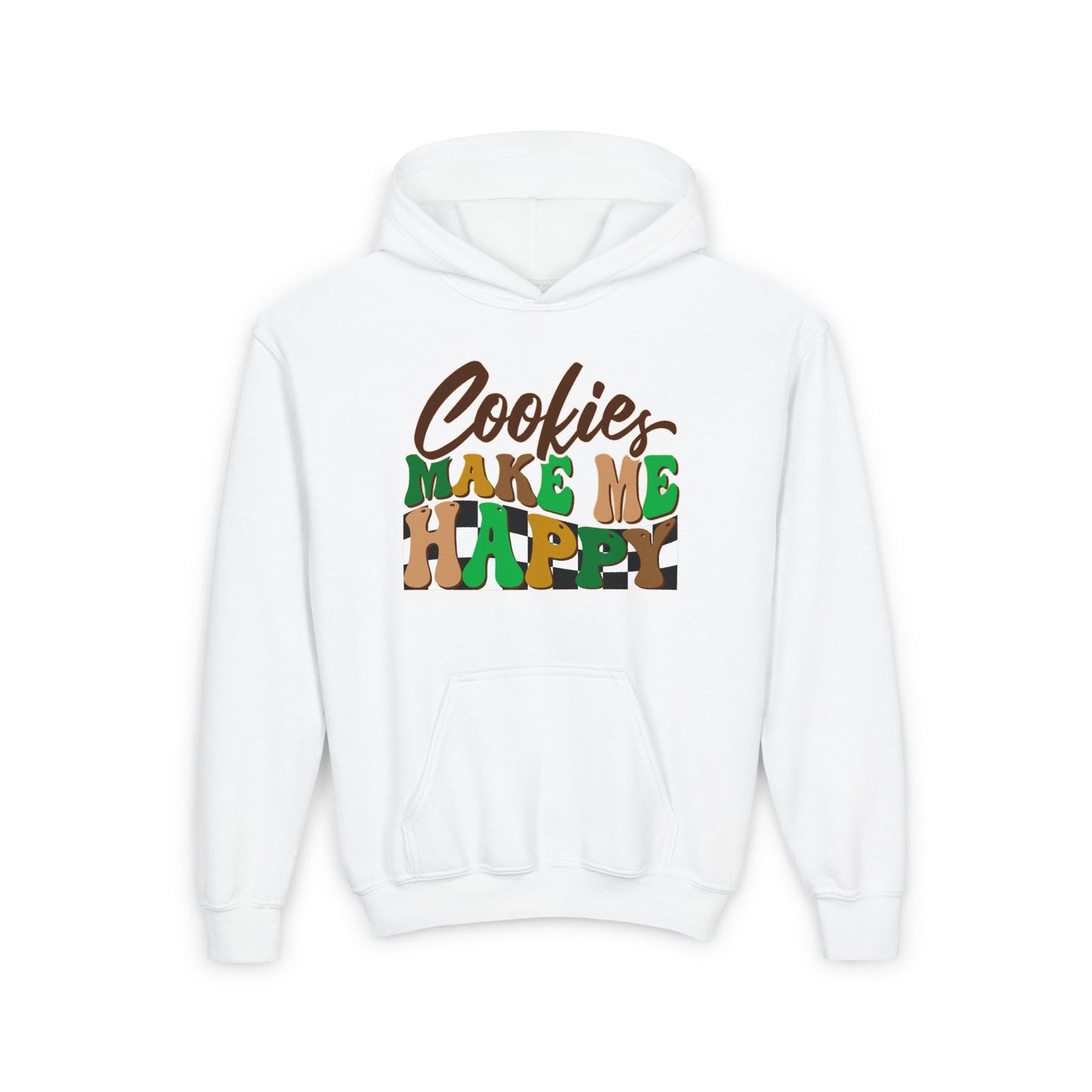 Cookies Make Me Happy - Youth Hooded Sweatshirt