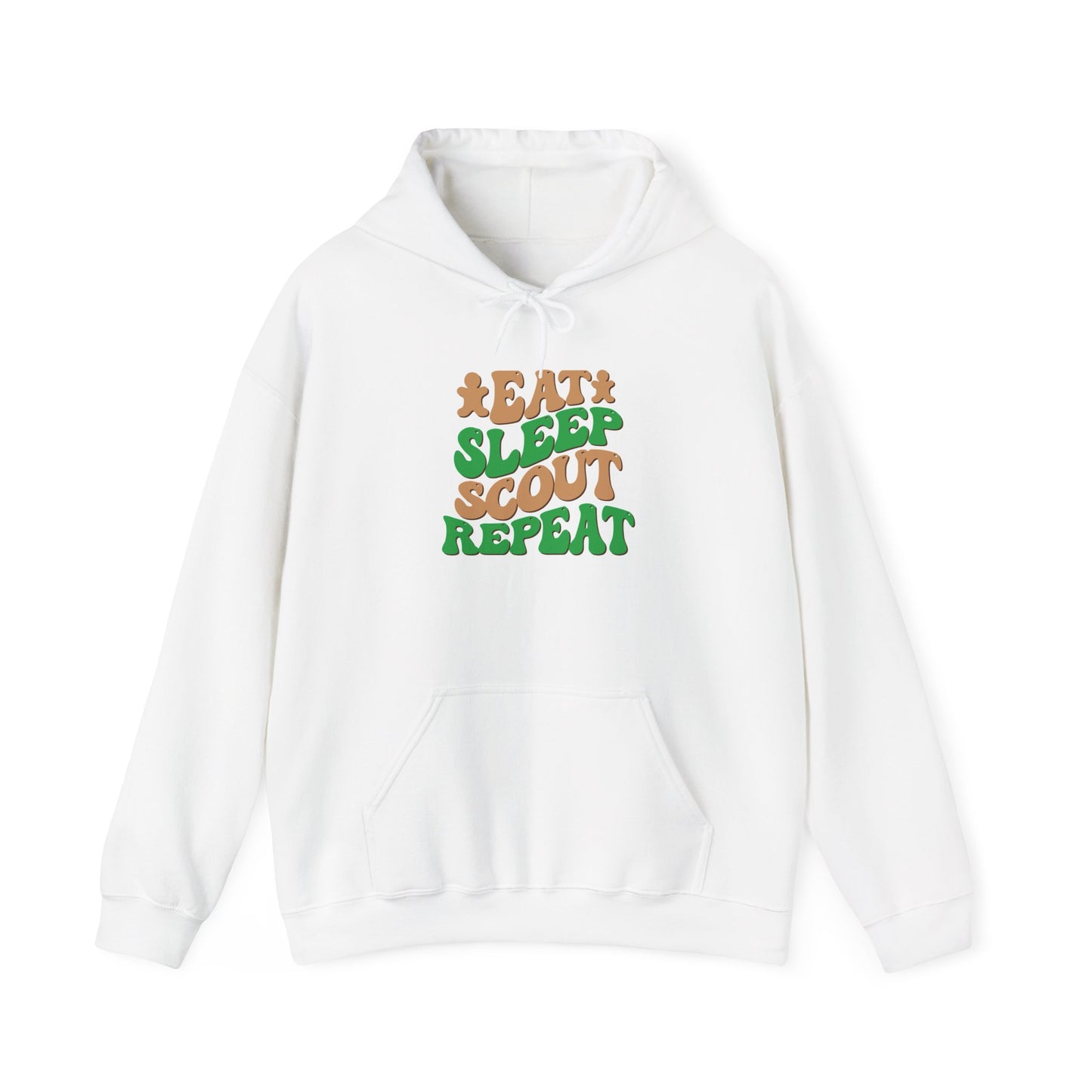 Eat, Sleep, Scout, Repeat - Adult Hooded Sweatshirt