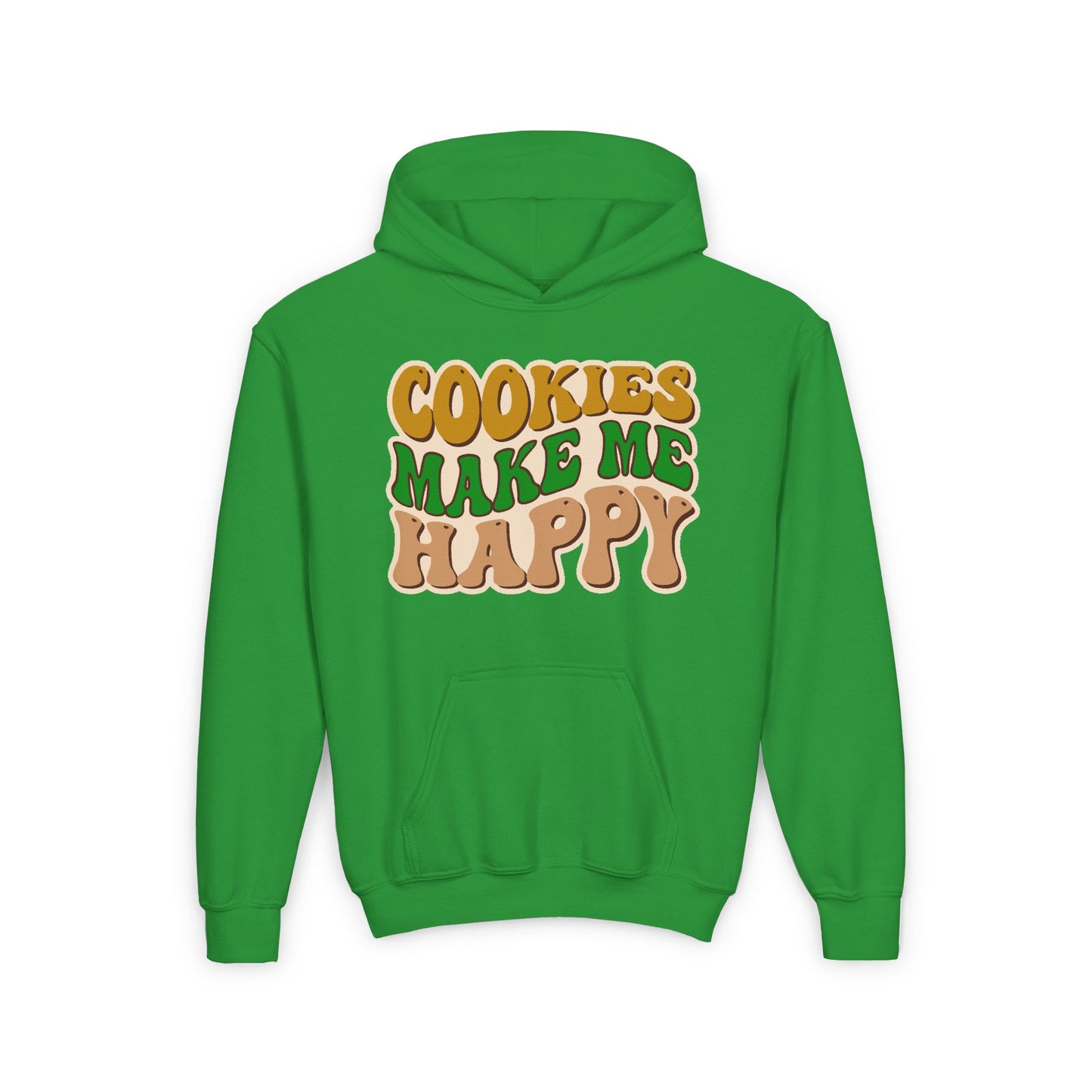 Cookies Make Me Happy #2- Youth Hooded Sweatshirt