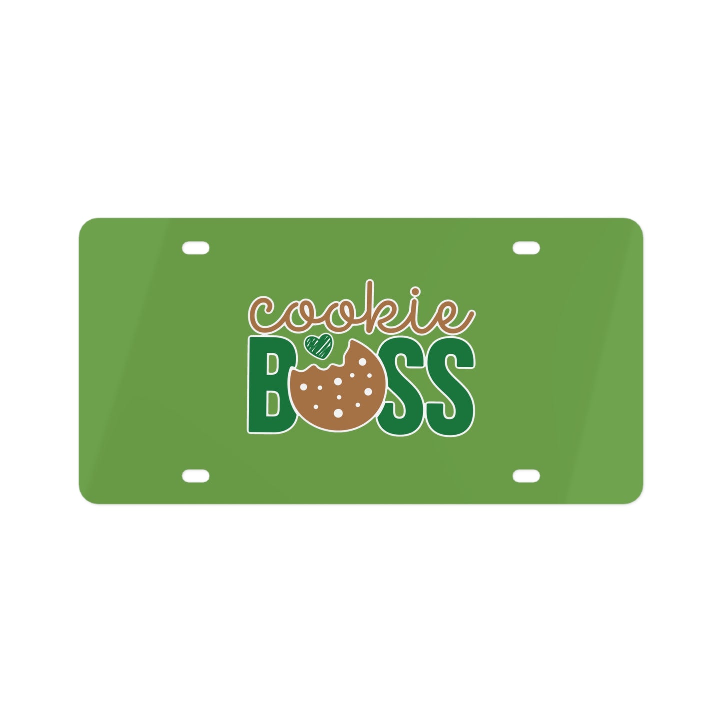 Cookie Boss License Plate