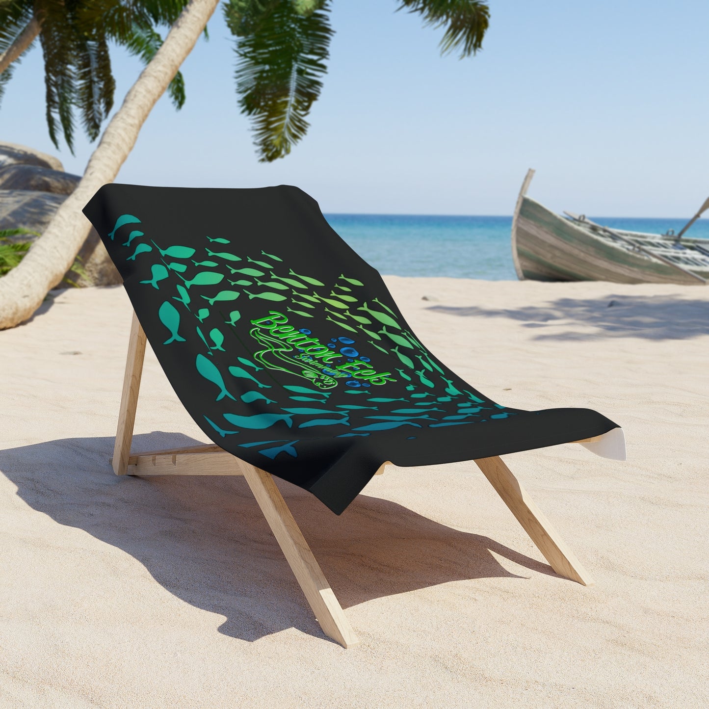 Benton Eels Swimming Beach Towel 30" x 60"