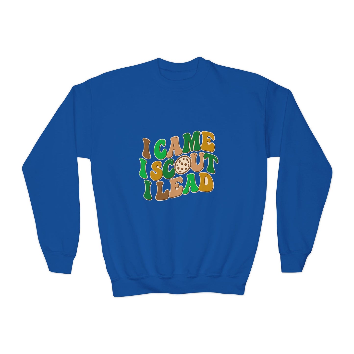 I Came, I Scout, I Lead - Youth Crewneck Sweatshirt