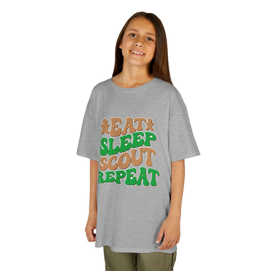 Eat, Sleep, Scout, Repeat - Youth T-Shirt