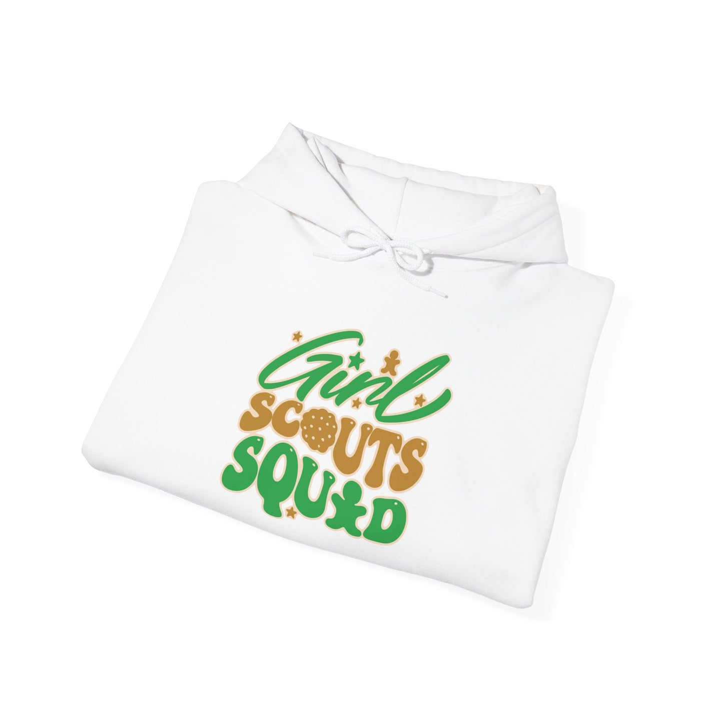 Girl Scout Squad Adult Hooded Sweatshirt