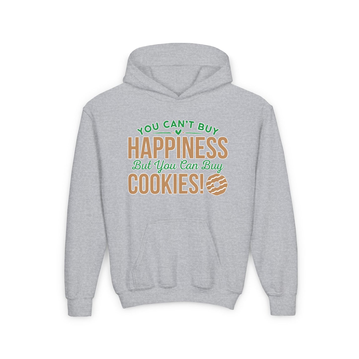 Happiness Cookies  - Youth Hooded Sweatshirt