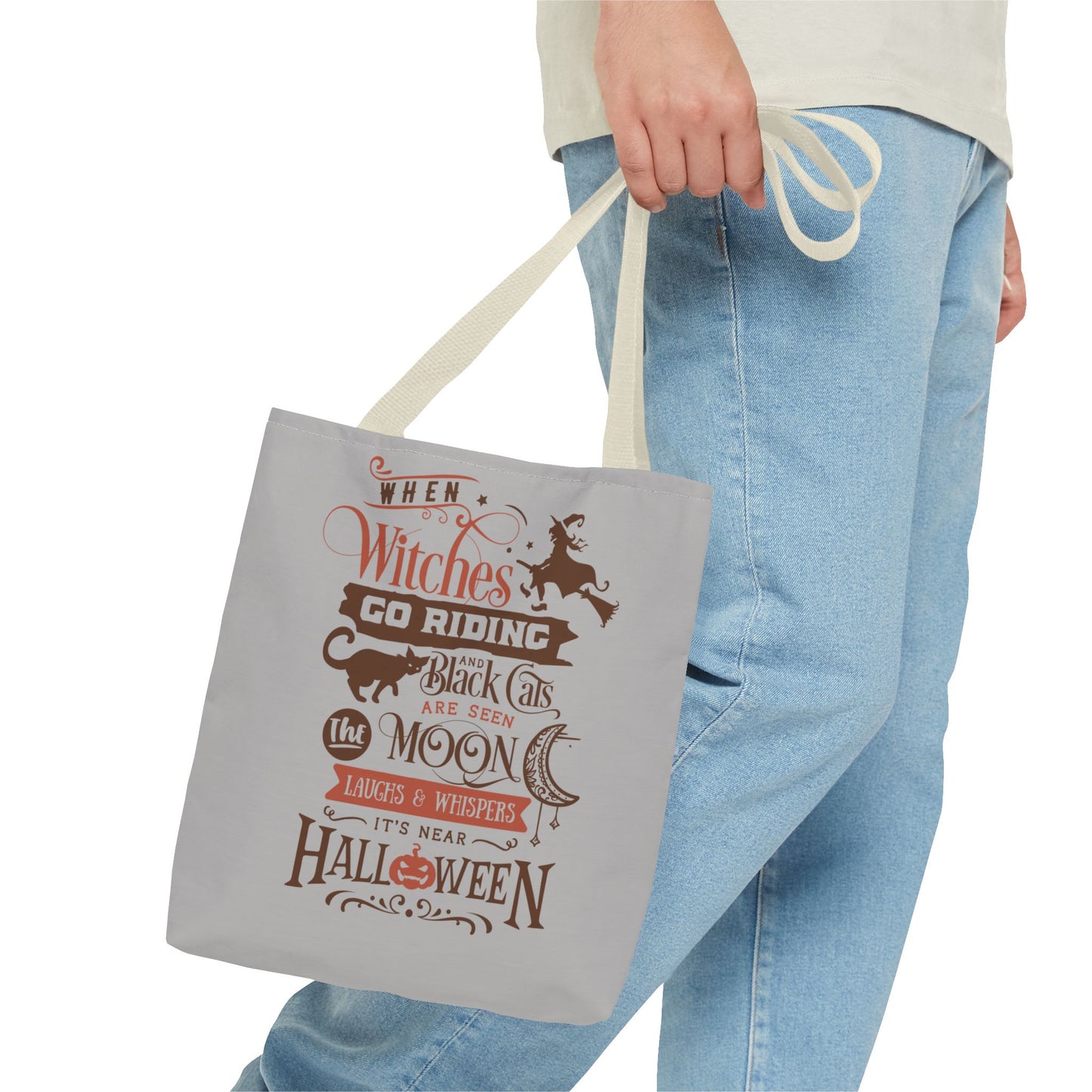 Witch Halloween Tote Bag (AOP)