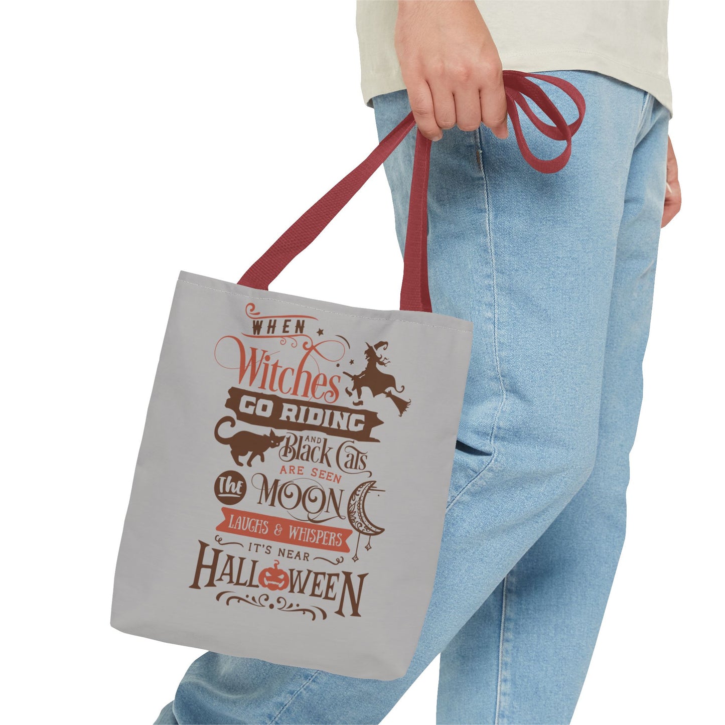 Witch Halloween Tote Bag (AOP)