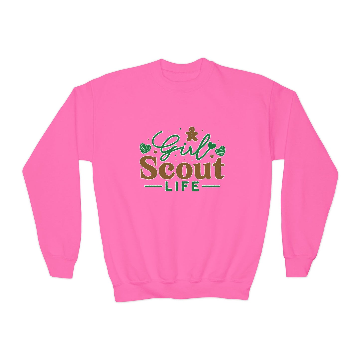 Girl Scout Life  - Youth Crewneck Sweatshirt