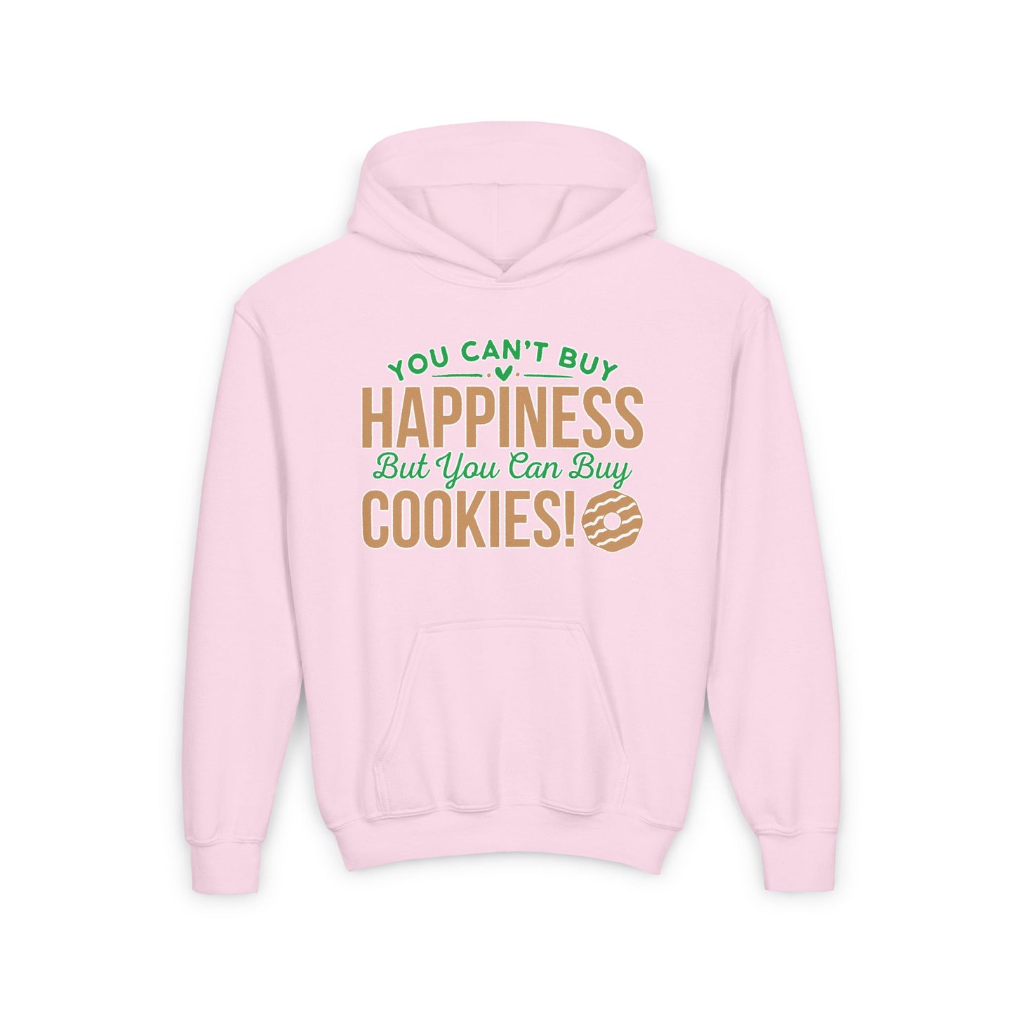 Happiness Cookies  - Youth Hooded Sweatshirt