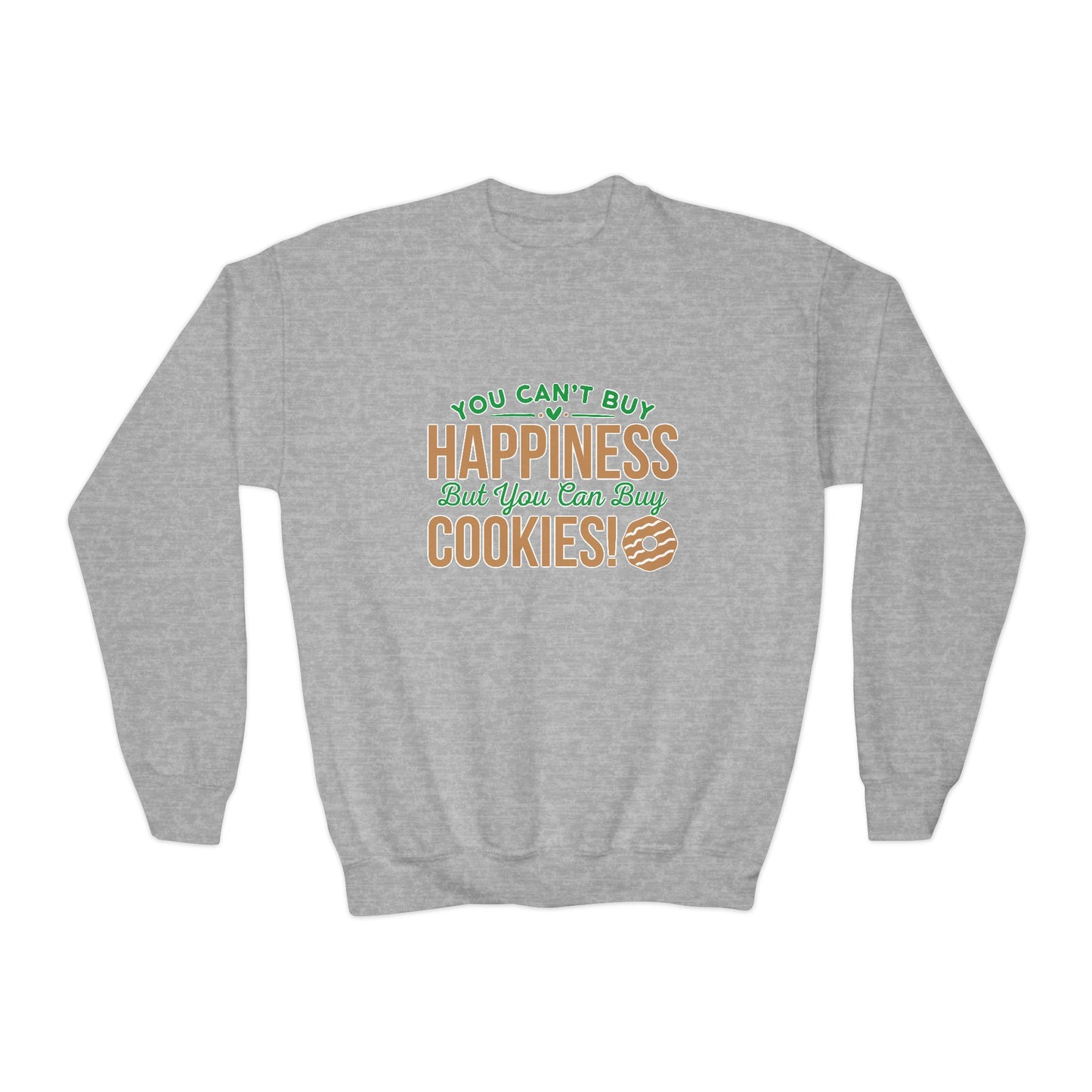 Happiness Cookies  - Youth Crewneck Sweatshirt