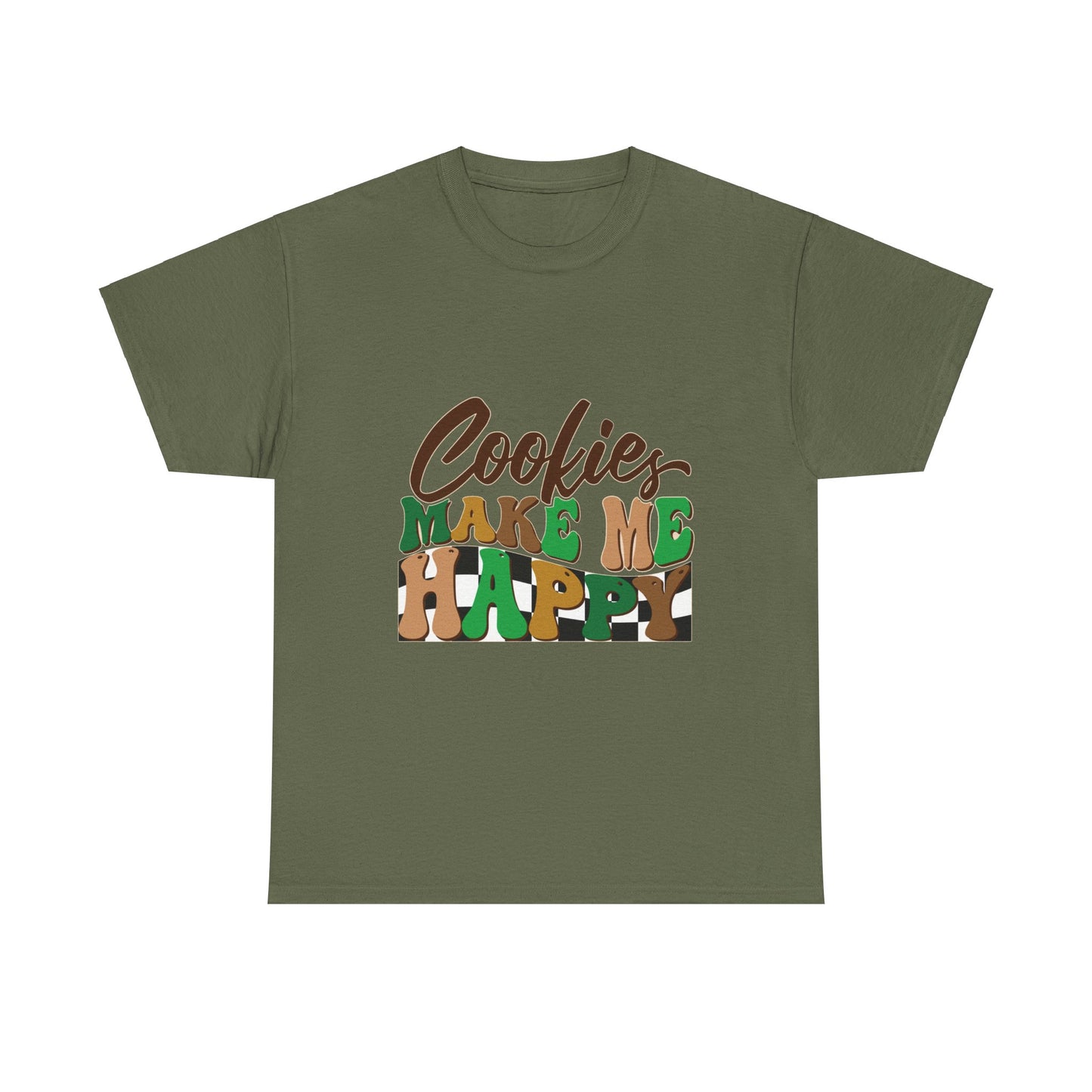 Cookies Make Me Happy - Adult T-Shirt