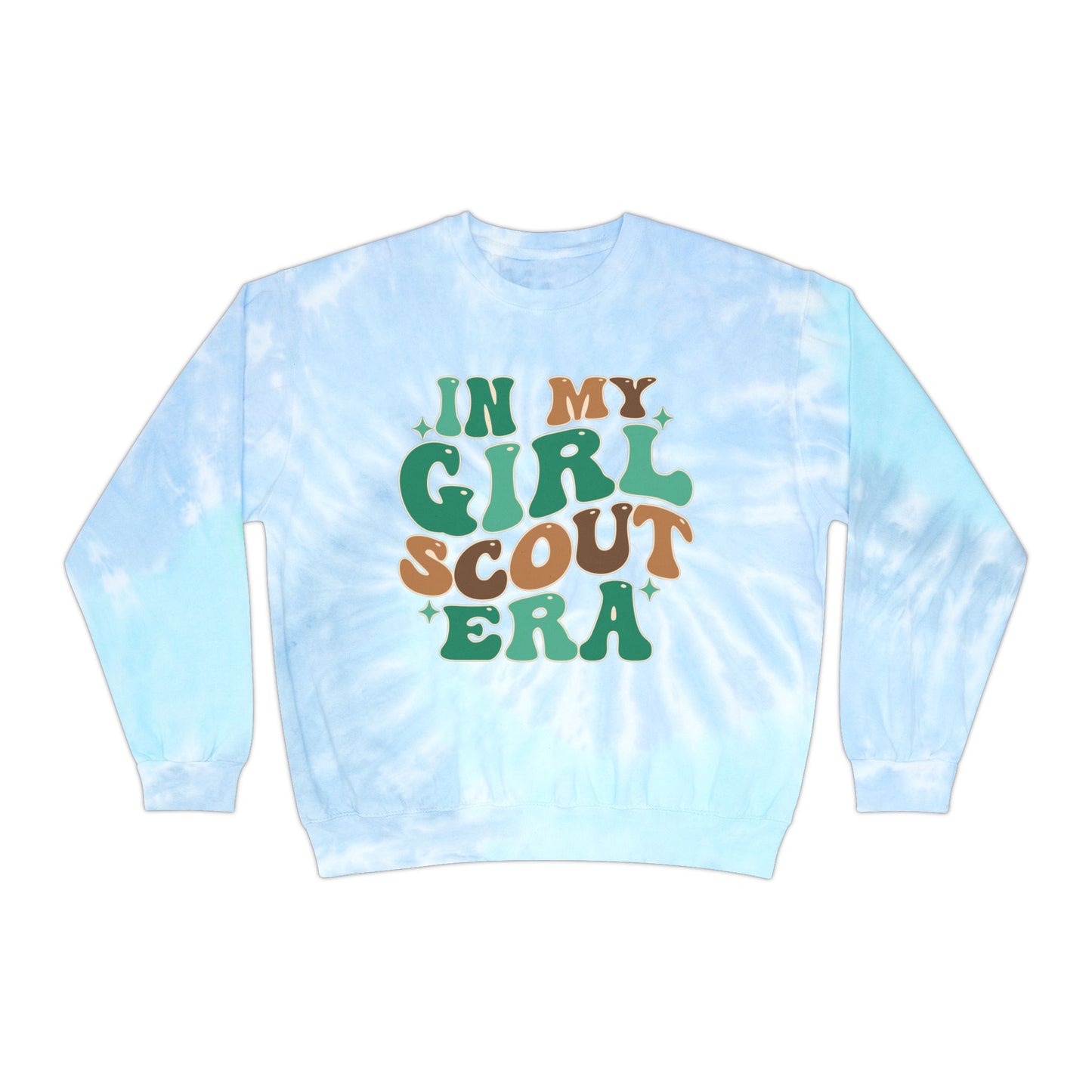 Girl Scout Era - Adult Unisex Tie-Dye Sweatshirt