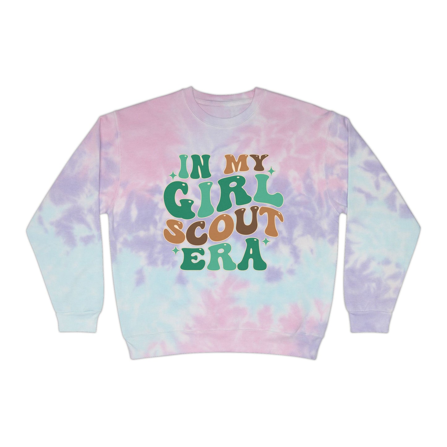 Girl Scout Era - Adult Unisex Tie-Dye Sweatshirt