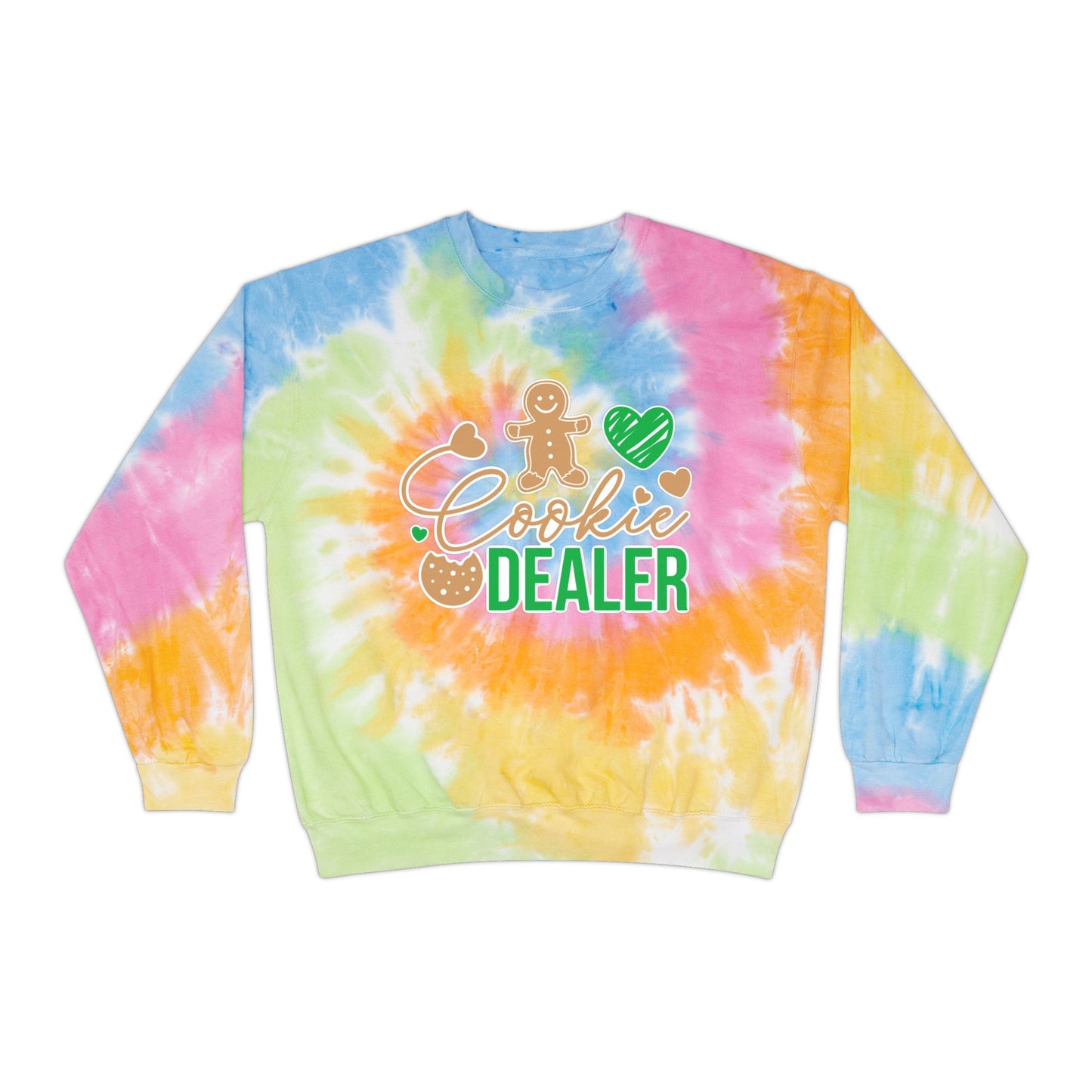 Cookie Dealer - Adult Unisex Tie-Dye Sweatshirt