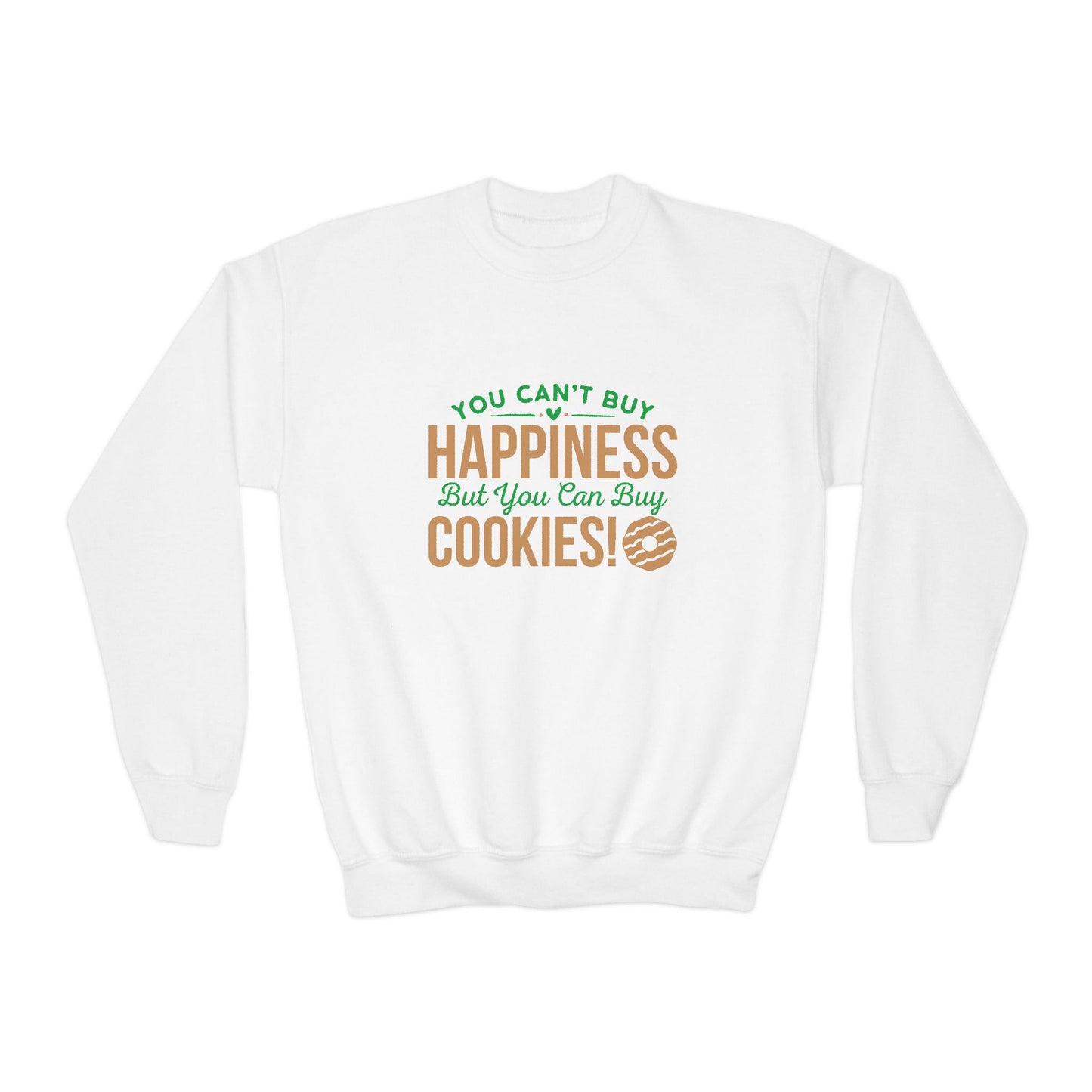 Happiness Cookies  - Youth Crewneck Sweatshirt