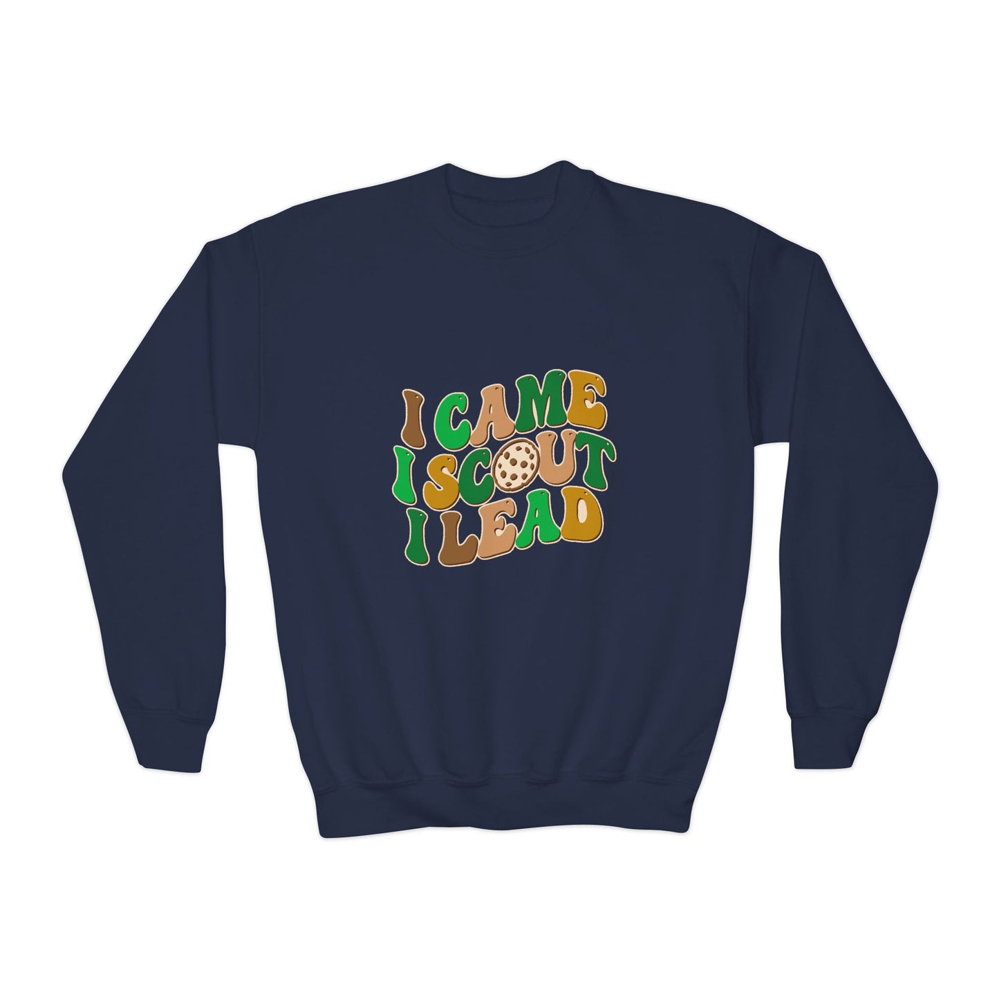 I Came, I Scout, I Lead - Youth Crewneck Sweatshirt