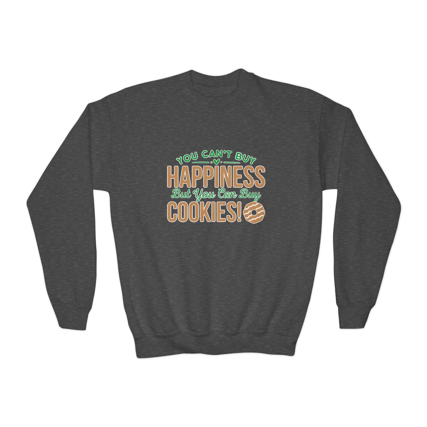 Happiness Cookies  - Youth Crewneck Sweatshirt