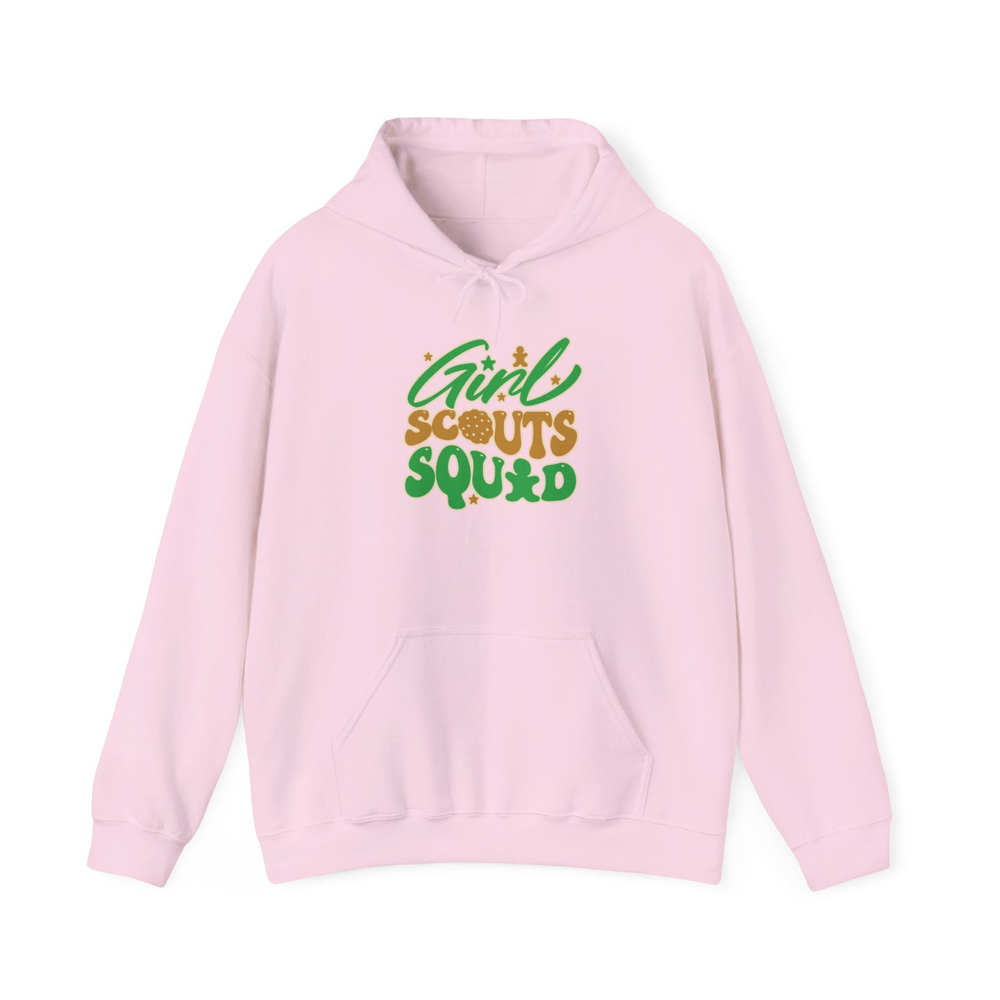 Girl Scout Squad Adult Hooded Sweatshirt