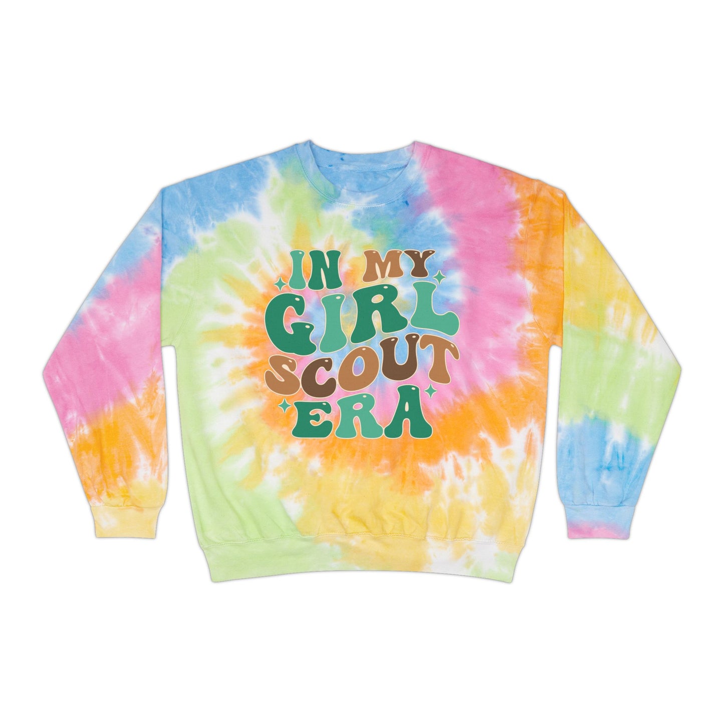 Girl Scout Era - Adult Unisex Tie-Dye Sweatshirt