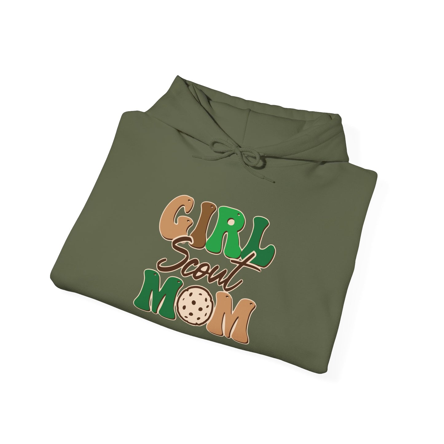 Girl Scout Mom Adult Hooded Sweatshirt