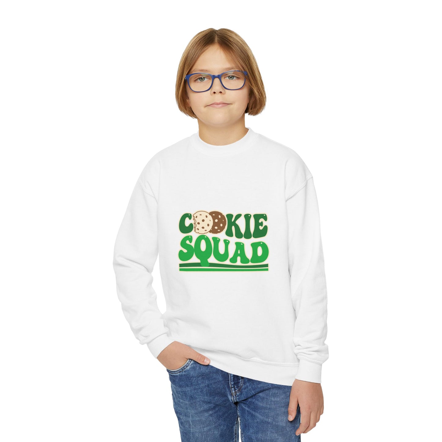 Cookie Squad - Youth Crewneck Sweatshirt