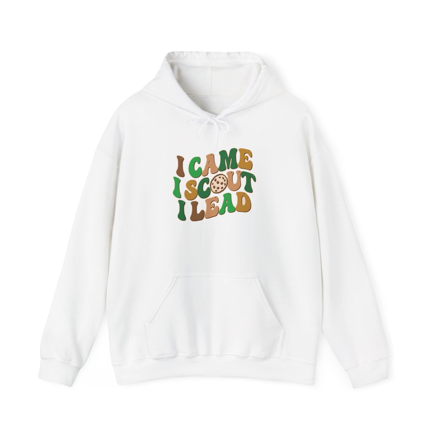 I Came, I Scout, I Lead - Adult Hooded Sweatshirt