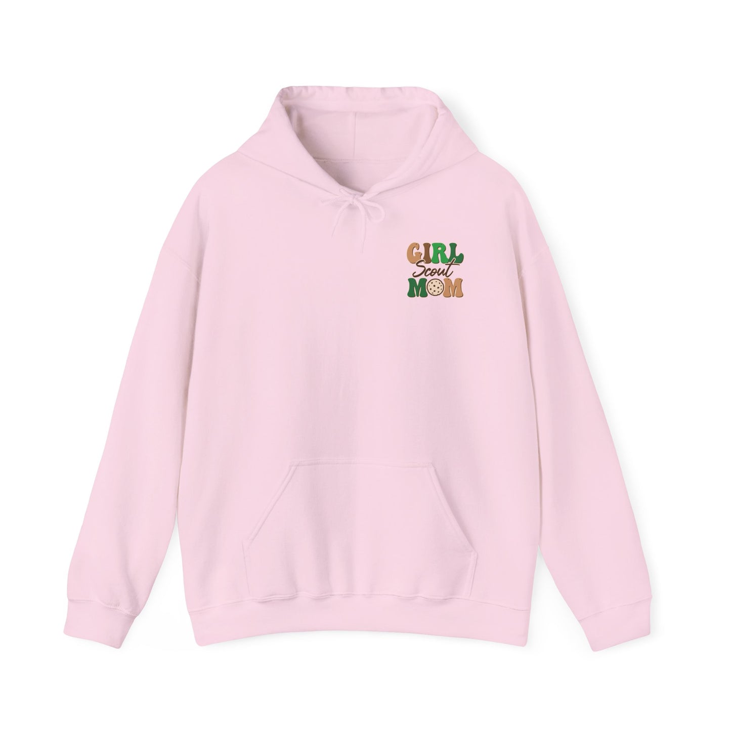 FRONT & BACK DESIGNS ! Girl Scout Mom - Cookie Dealer Security -  Hooded Sweatshirt