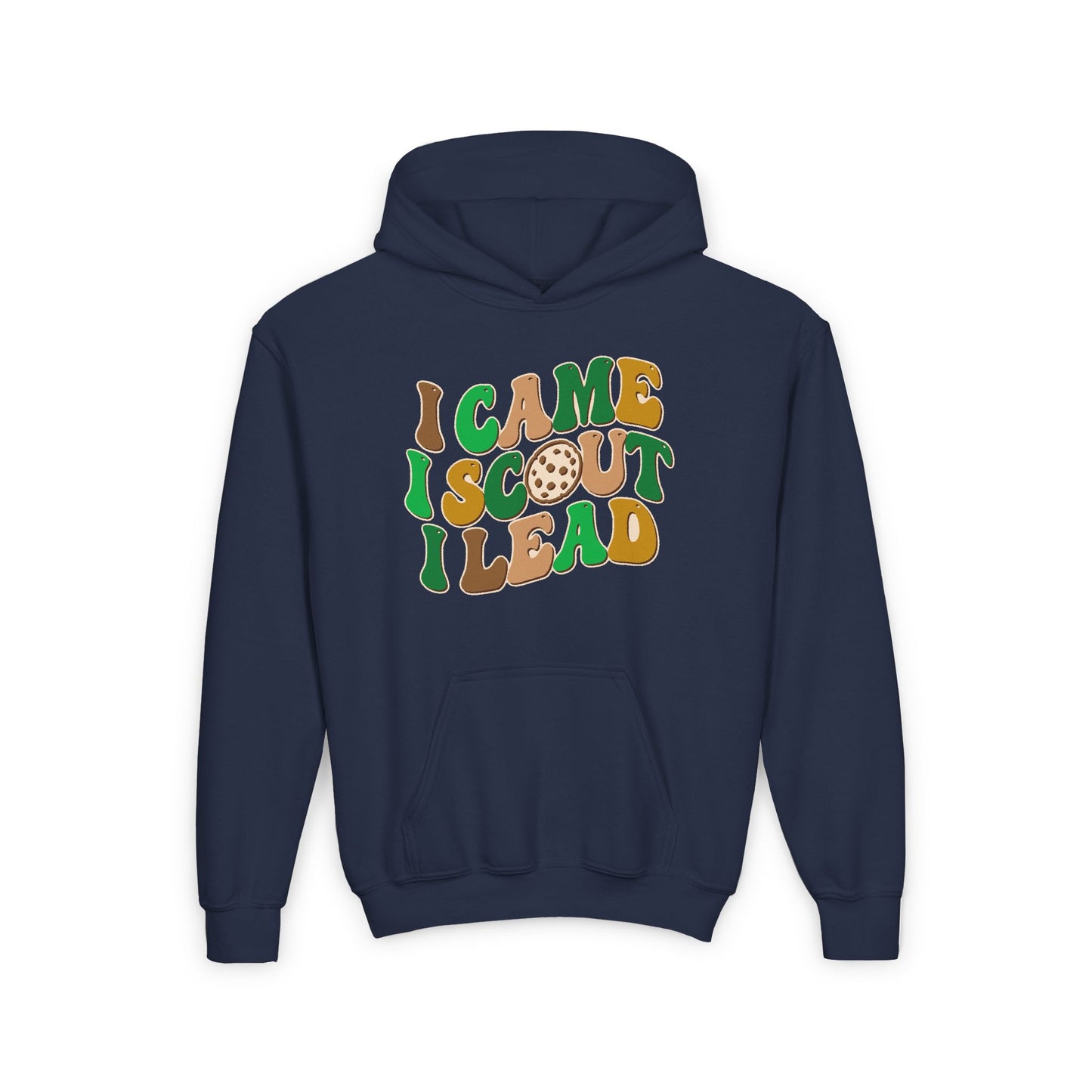 I Came, I Scout, I Lead - Youth Hooded Sweatshirt