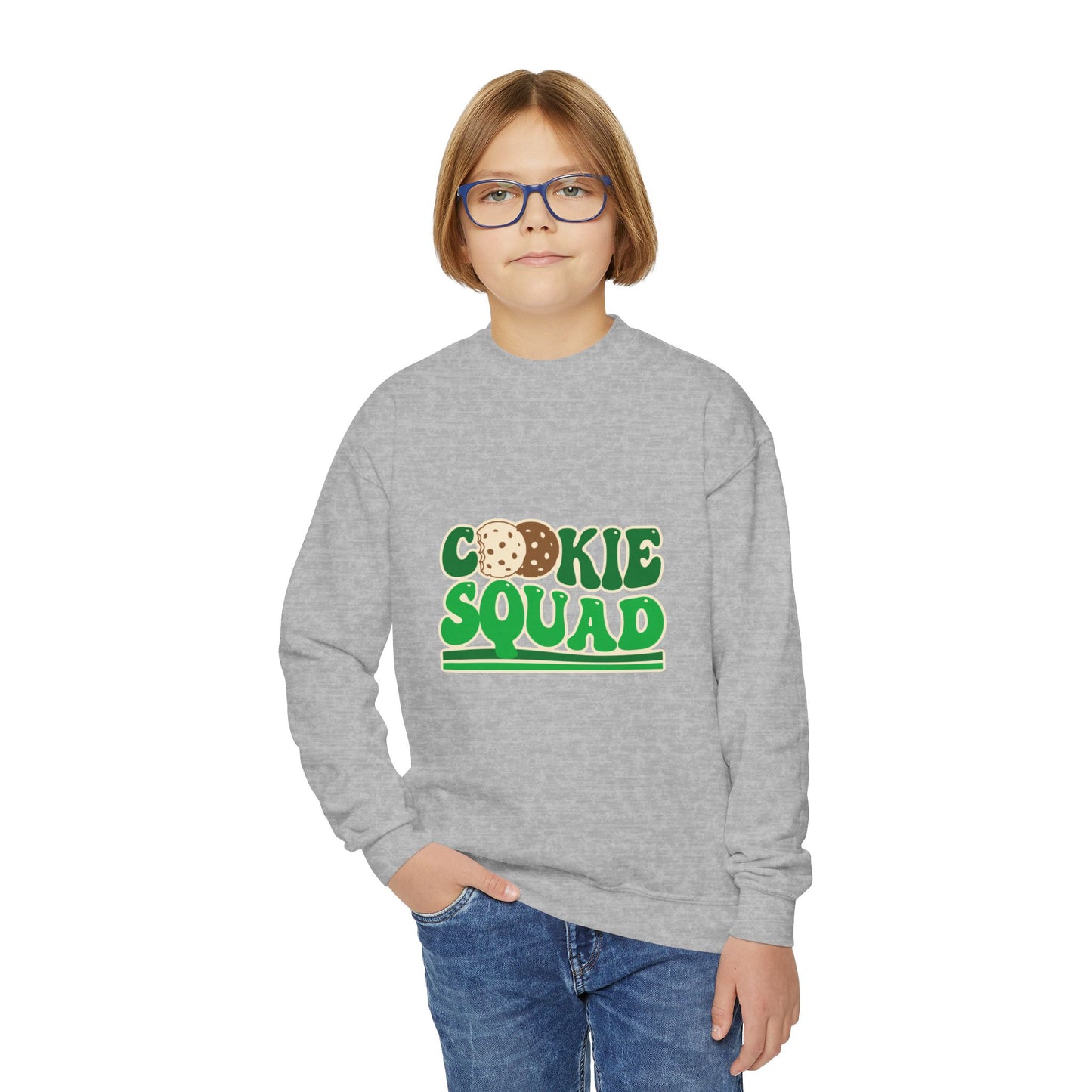 Cookie Squad - Youth Crewneck Sweatshirt