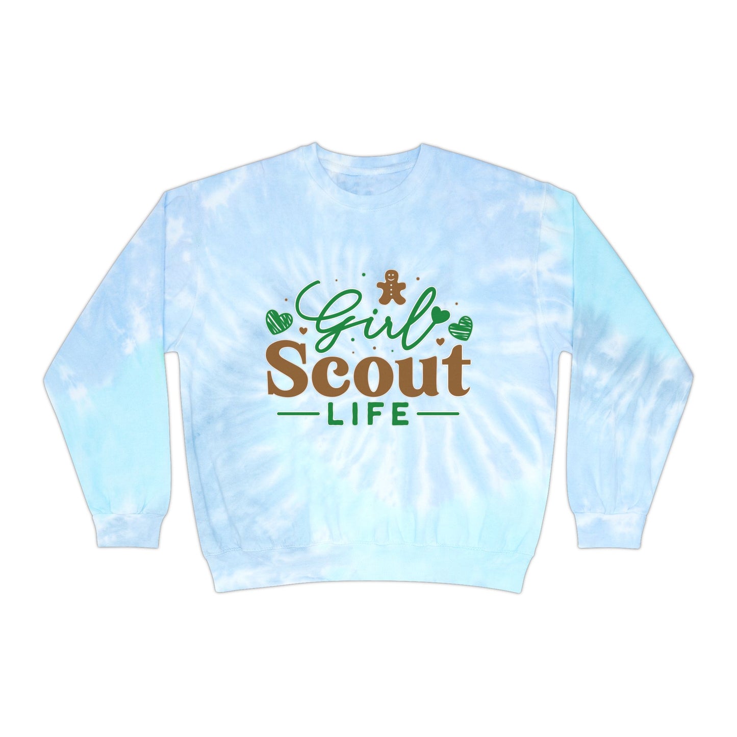 Girl Scout Life - Adult Unisex Tie-Dye Sweatshirt