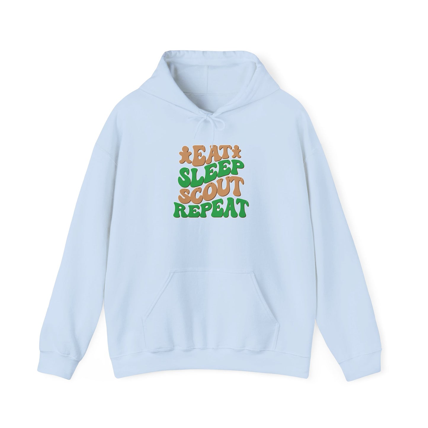 Eat, Sleep, Scout, Repeat - Adult Hooded Sweatshirt