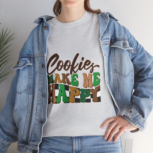 Cookies Make Me Happy - Adult T-Shirt