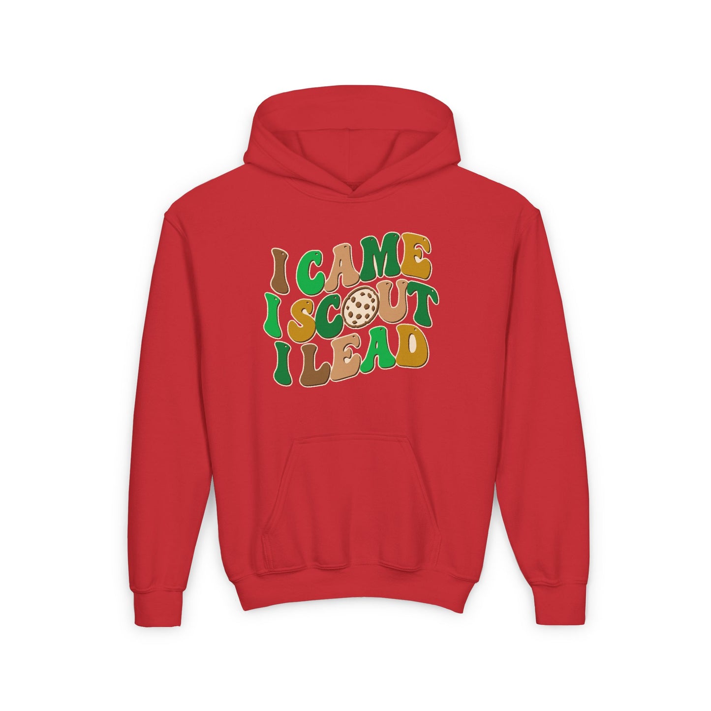 I Came, I Scout, I Lead - Youth Hooded Sweatshirt