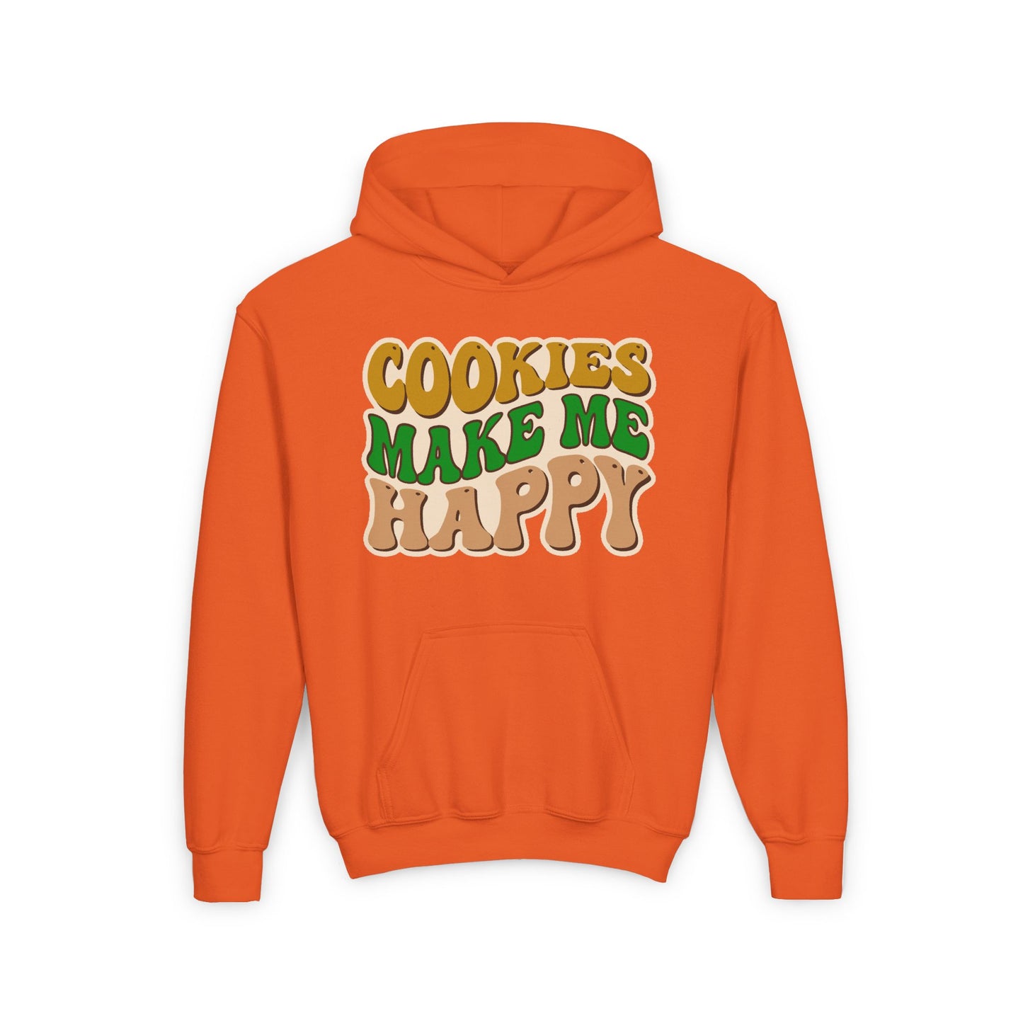 Cookies Make Me Happy #2- Youth Hooded Sweatshirt