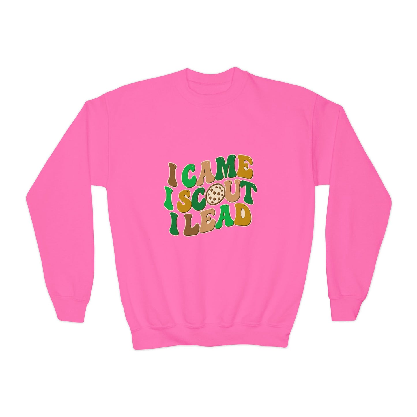 I Came, I Scout, I Lead - Youth Crewneck Sweatshirt