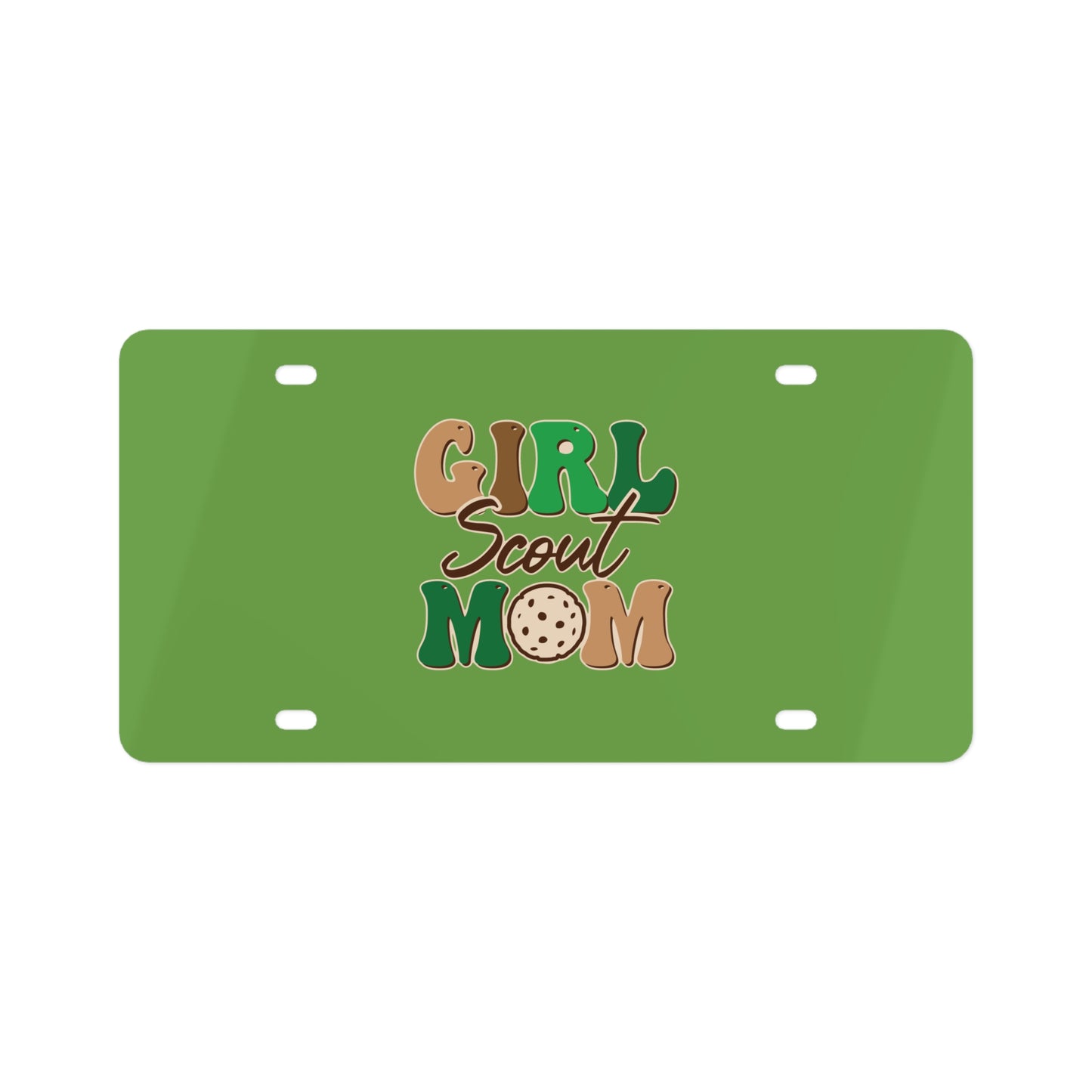 Girl Scout Mom License Plate