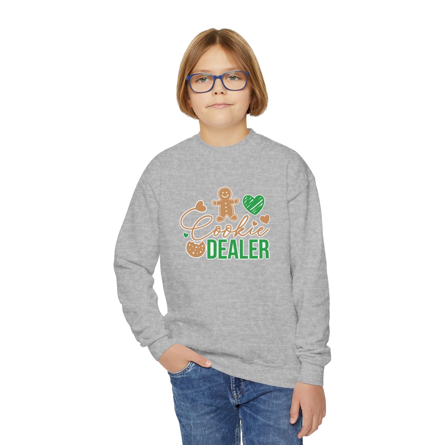 Cookie Dealer  - Youth Crewneck Sweatshirt