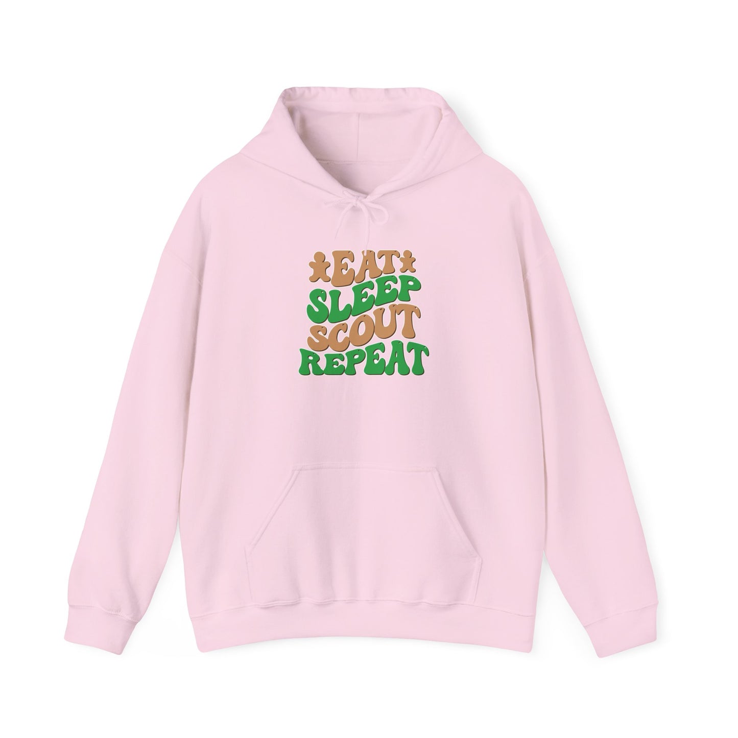 Eat, Sleep, Scout, Repeat - Adult Hooded Sweatshirt