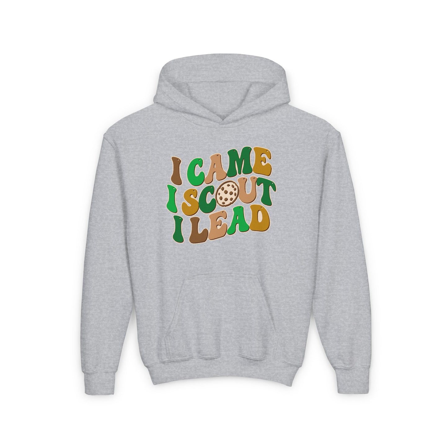 I Came, I Scout, I Lead - Youth Hooded Sweatshirt