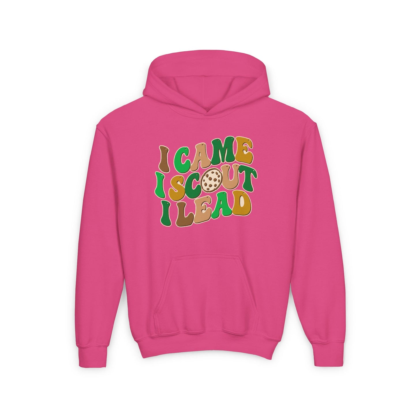 I Came, I Scout, I Lead - Youth Hooded Sweatshirt