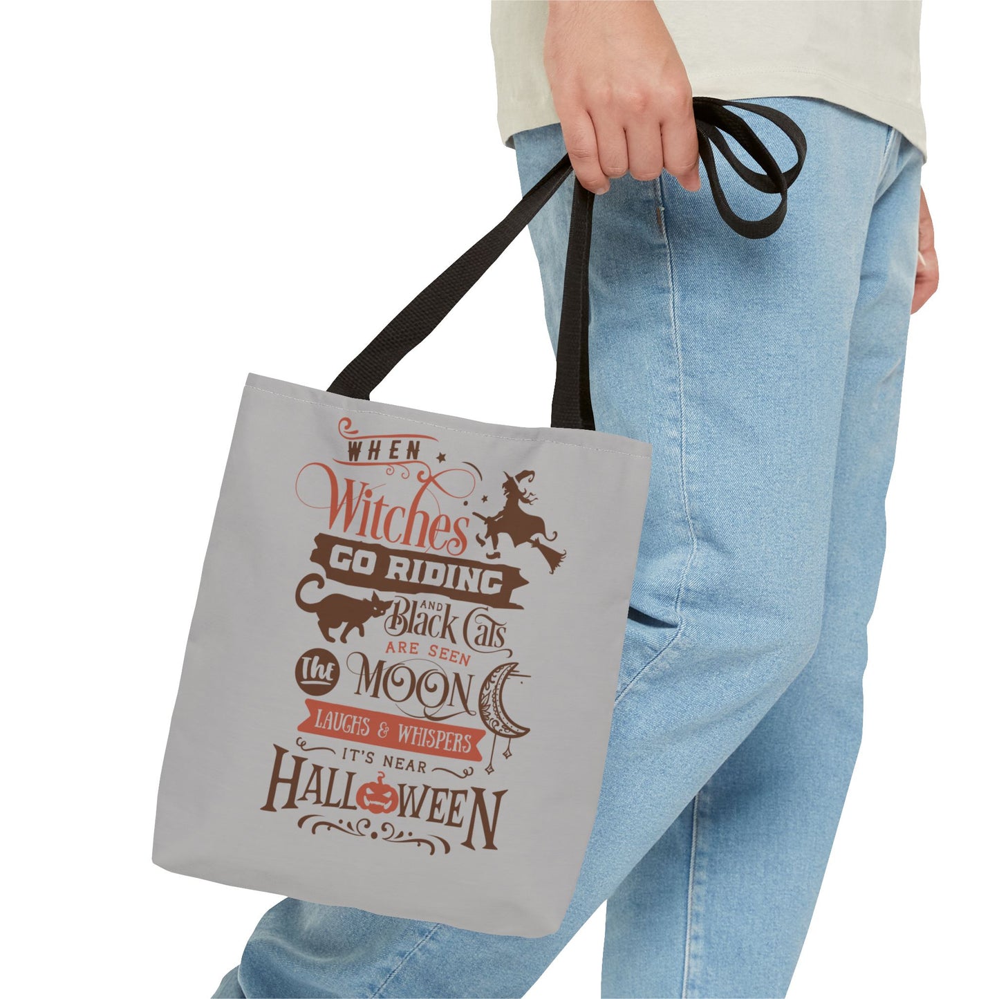 Witch Halloween Tote Bag (AOP)