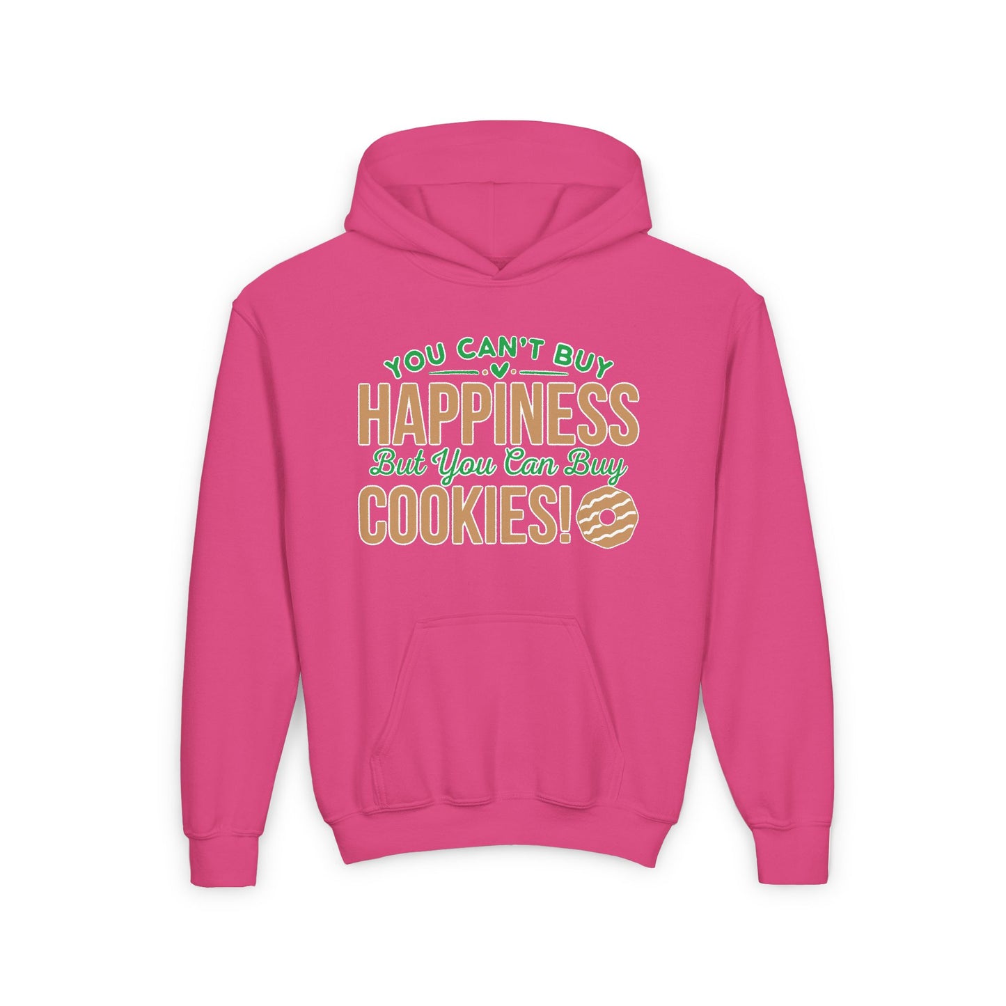 Happiness Cookies  - Youth Hooded Sweatshirt