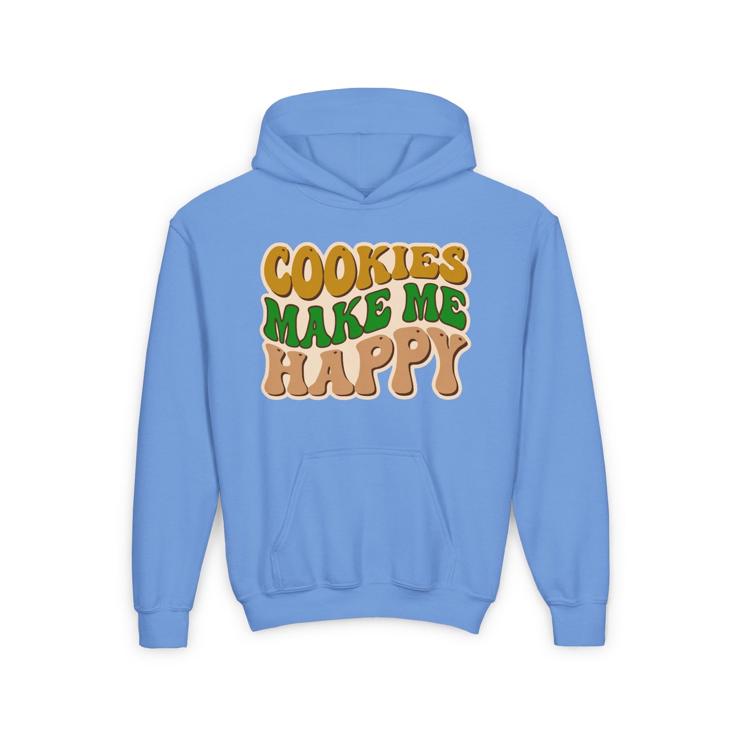 Cookies Make Me Happy #2- Youth Hooded Sweatshirt