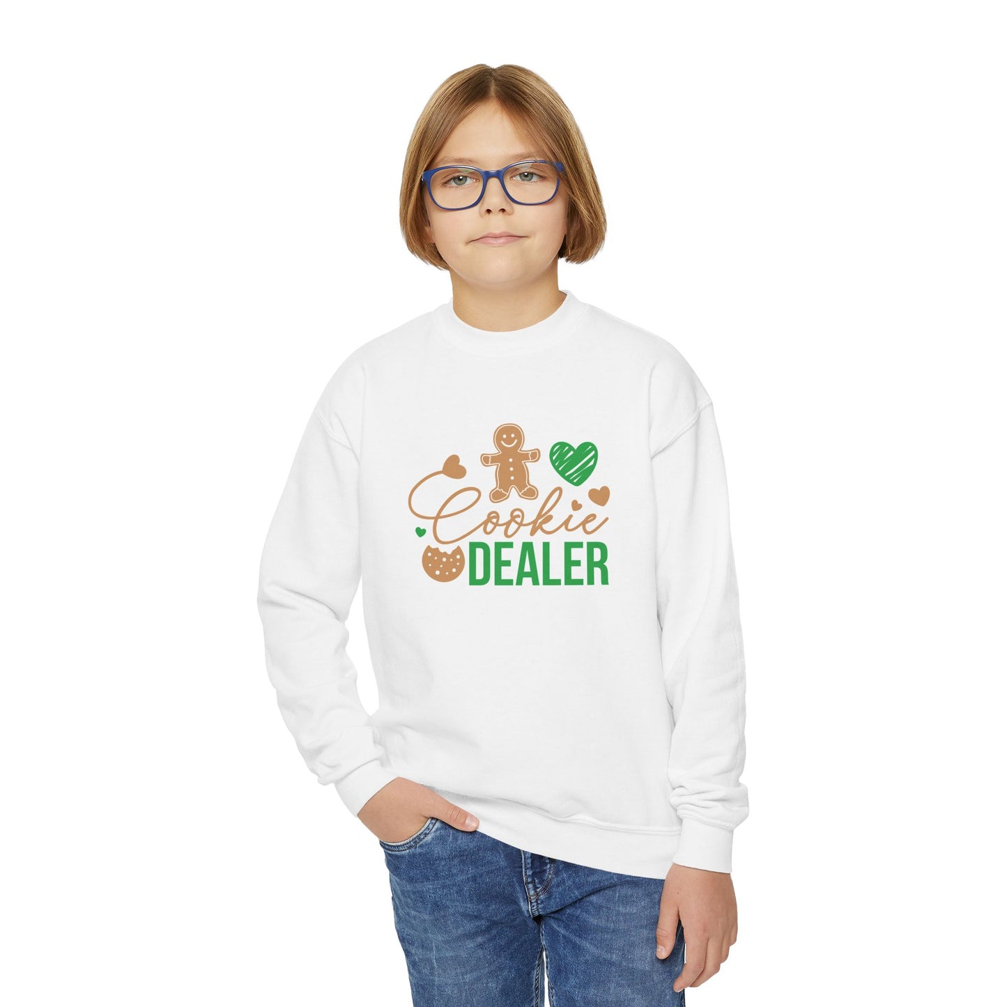 Cookie Dealer  - Youth Crewneck Sweatshirt