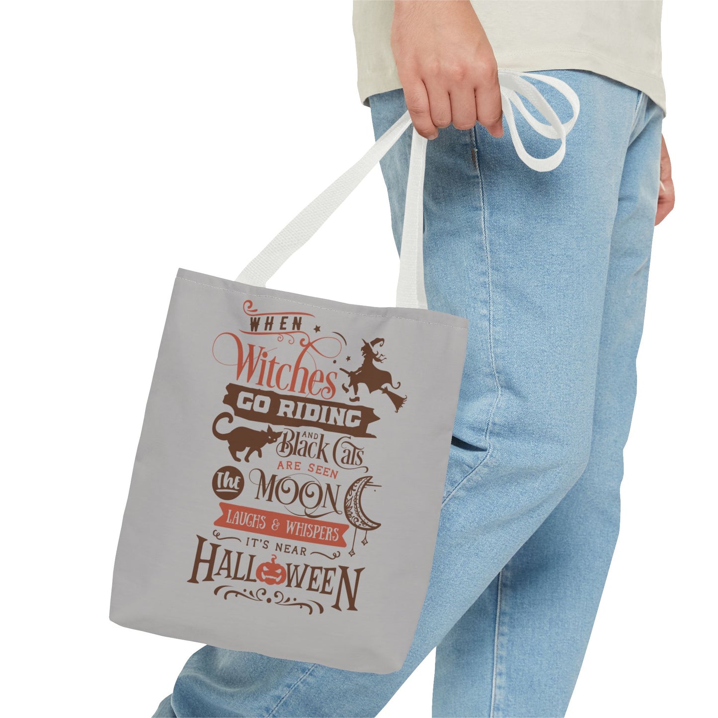 Witch Halloween Tote Bag (AOP)